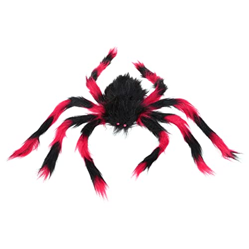 NAMOARLY Plüschtier Halloween-Dekor-Spinnen Spinne im Freien Halloween kostüm Halloween Costume Halloween-Dekorationen schmücken Spukhaus-Requisite Gruselige Halloween-Party-Dekoration Mini von NAMOARLY