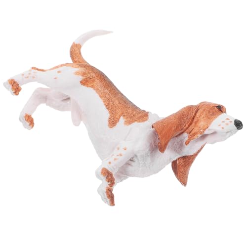 NAMOARLY Realistische Basset Hund Figurine Miniatur Modell Hundedekoration Desktop Ornament für Kognitive Spiele und Geschenkidee NAMOARLY Realistische Basset Hund Figurine Miniatur Modell Hundedekoration Desktop Ornament für Kognitive Spiele und Geschenkidee von NAMOARLY