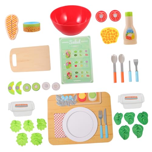 NAMOARLY Kleinkind Spielzeug 1 Set Holzspielzeug Für Pretend Play Food Set Mit Obst Und Gemü Schnittspielzeug Für Kreative Rollenspiele Der Küche Ideal Für Kleinkinder Ab 3 Jahren Spielzeug von NAMOARLY