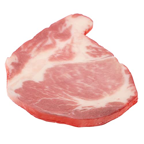 NAMOARLY Simulation Rindfleischscheiben Gefälschte Lebensmittel Küche Gefälschte Fleisch Requisite Simulation Fleisch Fotografie Fleischmodell Küche Lebensmittel Ornament Küche von NAMOARLY