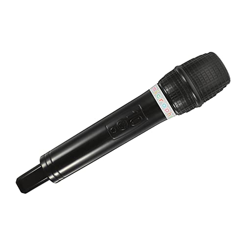 NAMOARLY Simulationsmikrofonmodell Mikrofone Karaoke Stimme mikrofon für kindergeschenke mikrofon Modell Kindermikrofon gefälschtes Mikrofon für Plastik Black von NAMOARLY