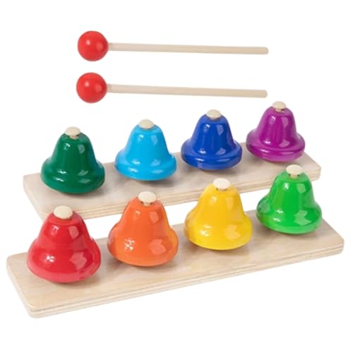 NAMOARLY Teiliges Handglocken für Bunte Klanginstrumente aus Robustem Material Pädagogisches Musikspielzeug zur Musikalischen Früherziehung und Performance als für Kleine Mädchen und NAMOARLY Teiliges Handglocken für Bunte Klanginstrumente aus Robustem Material Pädagogisches Musikspielzeug zur Musikalischen Früherziehung und Performance als für Kleine Mädchen und von NAMOARLY