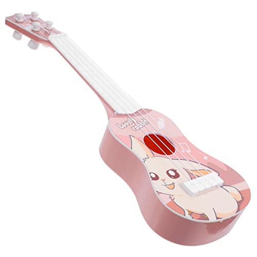 NAMOARLY Ukulele kinderinstrumente musikinstrumente für Gitarre für Kinderspielzeug Jungs Mini-Gitarrenspielzeug kleines Gitarrenmodell Gitarrenspielzeug für Plastik von NAMOARLY