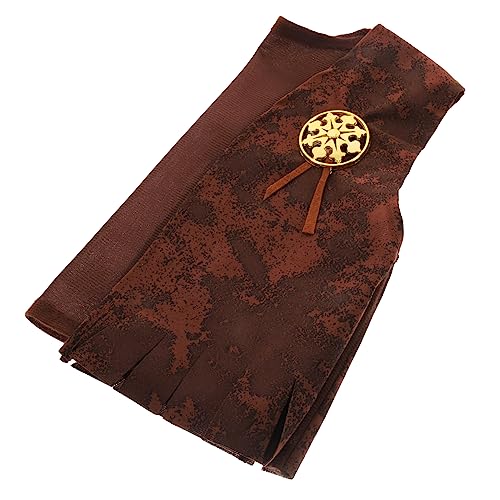 NAMOARLY Wild-West-kostümzubehör Für Partyweste Rollenspielweste Kinderweste Rollenspielkostüm Für Jungen Unisex-Weste Für -festivalweste Wilde Weste Brown Gestrick von NAMOARLY