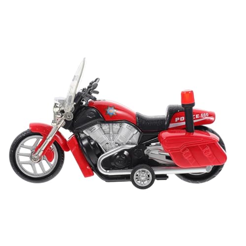 NAMOARLY puppenwagen kinderspielzeug Auto Dinosaurier-Autos Dirtbike Kindermotorrad Autospielzeug zurückziehen Leichtmetall-Motorradmodell Legierung rot von NAMOARLY