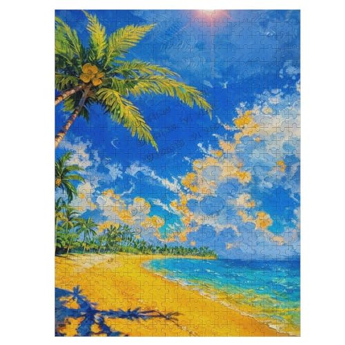 Puzzle 500 Teile – 500 Teile Puzzles für Erwachsene 500 Teile Puzzle-Spiel Herausforderndes Puzzle Geschenk Familie Landschaft Dekoration Puzzle Fertige Größe ist 55,1 x 40,9 cm von NANVIER