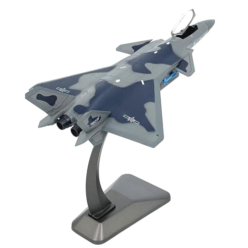 NATEFEMIN 1:100 Chinese Air Force Chengdu J-20 Fighter Model Simulation Aircraft Model Aviation Model Aircraft Kits for Collection and Gift Model von NATEFEMIN