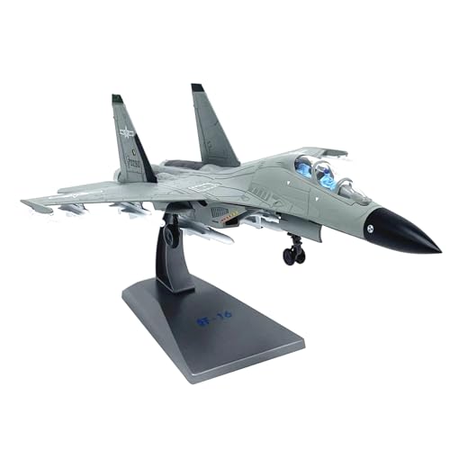 NATEFEMIN 1:100 Chinese Air Force J-16 Fighter Model Simulation Aircraft Model Aviation Model Aircraft Kits for Collection and Gift Model von NATEFEMIN