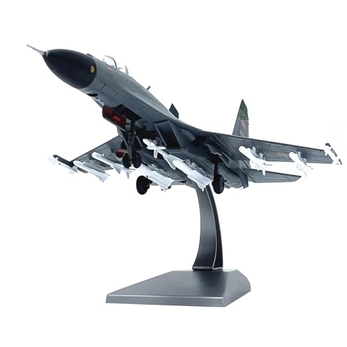 NATEFEMIN 1:100 Chinese J-11 Fighter Model Simulation Aircraft Model Aviation Model Aircraft Kits for Collection and Gift Model von NATEFEMIN