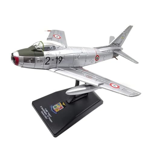 NATEFEMIN 1:100 Italian F-86 Sabre Fighter Model Simulation Aircraft Model Aviation Model Aircraft Kits for Collection and Gift Model von NATEFEMIN