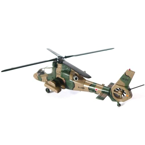 NATEFEMIN 1:100 JGSDF OH-1 Ninja Hubschrauber Flugzeugmodell Simulation Flugzeugmodell Luftfahrtmodell Flugzeug Kits für Sammlung und Geschenk Modell von NATEFEMIN