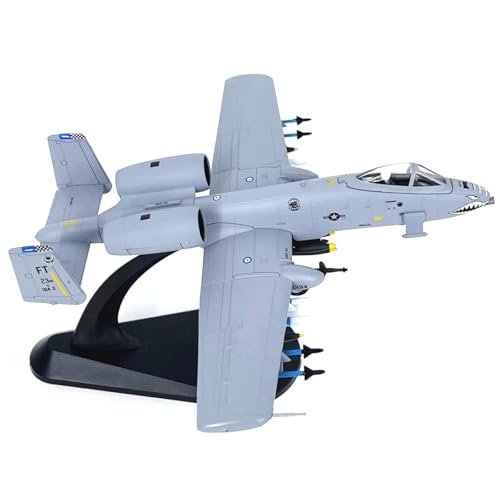 NATEFEMIN 1:100 US A-10A Angriffsflugzeug Modell Simulation Flugzeugmodell Luftfahrtmodell Flugzeugbausätze für Sammlung und Geschenkmodell von NATEFEMIN