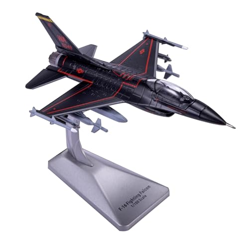 NATEFEMIN 1:100 US Air Force F-16C Fighting Falcon Fighter Model Simulation Aircraft Model Aviation Model Aircraft Kits for Collection and Gift Model von NATEFEMIN