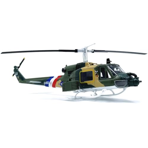 NATEFEMIN 1:100US UH-1F Hubschrauber Flugzeugmodell Simulation Flugzeugmodell Luftfahrtmodell Flugzeug Kits für Sammlung und Geschenk Modell von NATEFEMIN