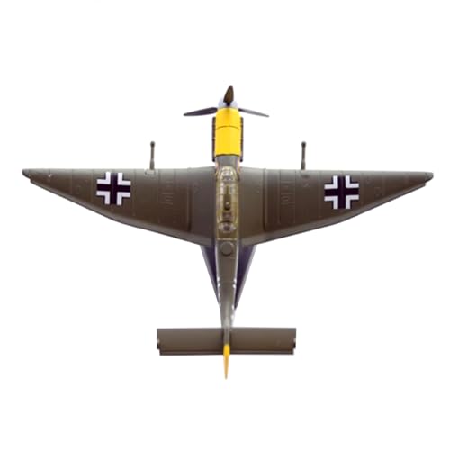 NATEFEMIN 1:110 WWII Germany Junkers JU-87 Stuka Bomber Modell Simulation Flugzeugmodell Luftfahrtmodell Flugzeug Kits für Sammlung und Geschenk Modell von NATEFEMIN