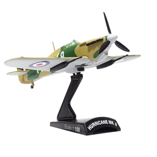 NATEFEMIN 1:110 WWII UK Hurricane MKII Fighter Model Simulation Aircraft Model Aviation Model Aircraft Kits for Collection and Gift Model von NATEFEMIN