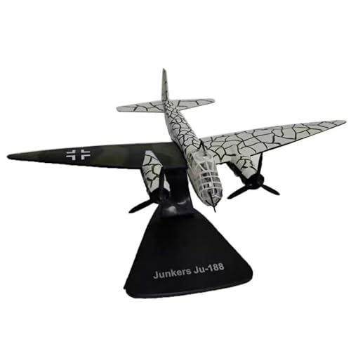 NATEFEMIN 1:144 WWII German Junkers Ju-188 Bomber Fighter Model Simulation Aircraft Model Aviation Model Aircraft Kits for Collection and Gift Model von NATEFEMIN