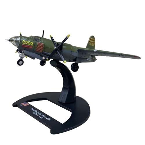 NATEFEMIN 1:144 WWII Martin B-26 Marauder Bomber Modell Simulation Flugzeugmodell Luftfahrtmodell Flugzeug Kits für Sammlung und Geschenk Modell von NATEFEMIN