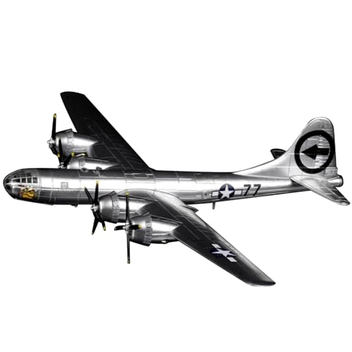 NATEFEMIN 1:144 WWII US Air Force B-29 Superfortress Bomber Model Simulation Aircraft Model Aviation Model Aircraft Kits for Collection and Gift Model von NATEFEMIN