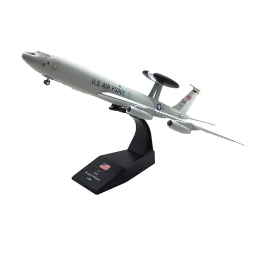 NATEFEMIN 1:200 US E-3 E3 Sentry AWACS Frühwarnung Flugzeug Modell Simulation Flugzeug Modell Luftfahrt Modell Flugzeug Kits für Sammlung und Geschenk Modell von NATEFEMIN