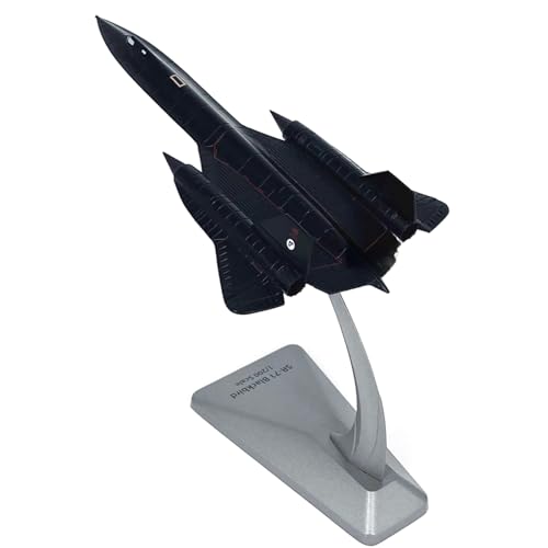 NATEFEMIN 1:200 USAF SR-71 Blackbird Fighter Modell Simulation Flugzeugmodell Luftfahrtmodell Flugzeug Kits für Sammlung und Geschenk Modell von NATEFEMIN