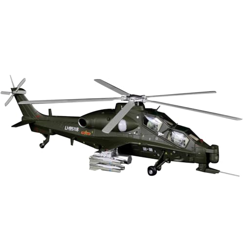 NATEFEMIN 1:48 Chinese Z10 Attack Helicopter Model Simulation Aircraft Model Aviation Model Aircraft Kits for Collection and Gift Model von NATEFEMIN