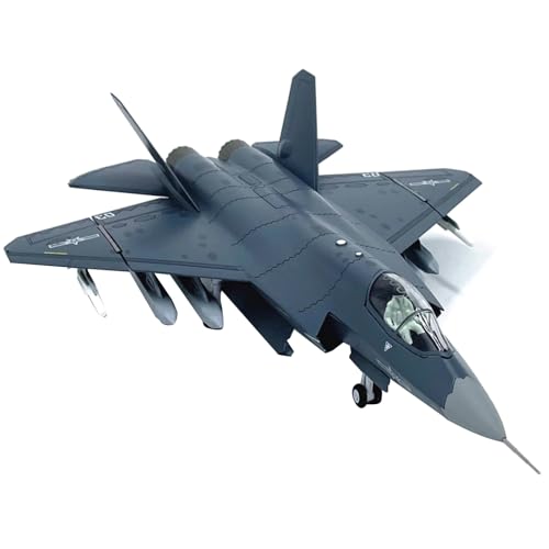 NATEFEMIN 1:72 China J-35 Fighter Model Simulation Flugzeugmodell Luftfahrtmodell Flugzeug Kits für Sammlung und Geschenk Modell von NATEFEMIN