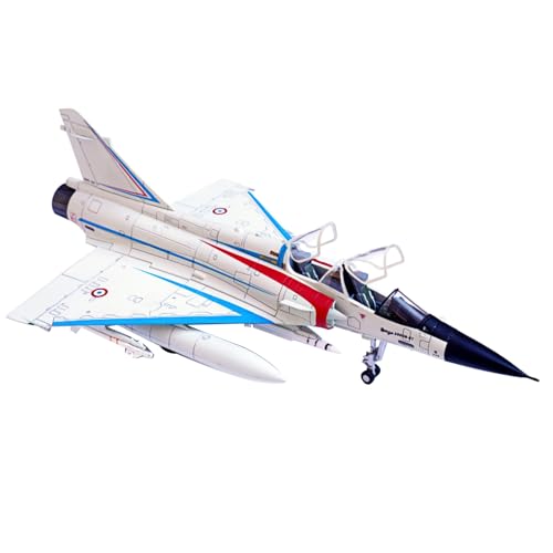 NATEFEMIN 1:72 Französische Luftwaffe Mirage 2000B Modell Simulation Flugzeugmodell Luftfahrtmodell Flugzeug Kits für Sammlung und Geschenk Modell von NATEFEMIN