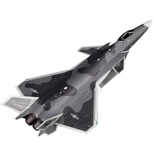 NATEFEMIN 1:72 Liberation Army Air Force Chengdu J-20 Modell Simulation Flugzeugmodell Luftfahrtmodell Flugzeug Kits für Sammlung und Geschenk Modell von NATEFEMIN