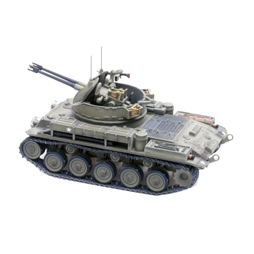 NATEFEMIN 1:72 Scale Alloy US Army 2nd Field Artillery M42 Tank Model Simulation Tank Model for Collection von NATEFEMIN