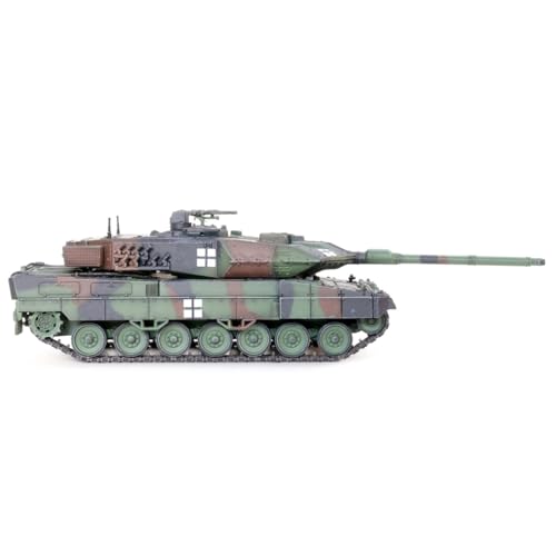 NATEFEMIN 1:72 Scale Alloy Ukraine Leopard 2A6 Main Battle Tank Model Simulation Tank Model for Collection von NATEFEMIN