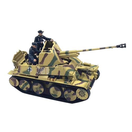 NATEFEMIN 1:72 Scale Alloy WWII German Sd. Kfz 139 Marder III Panzer Modell Simulation Panzer Modell für Sammlung von NATEFEMIN