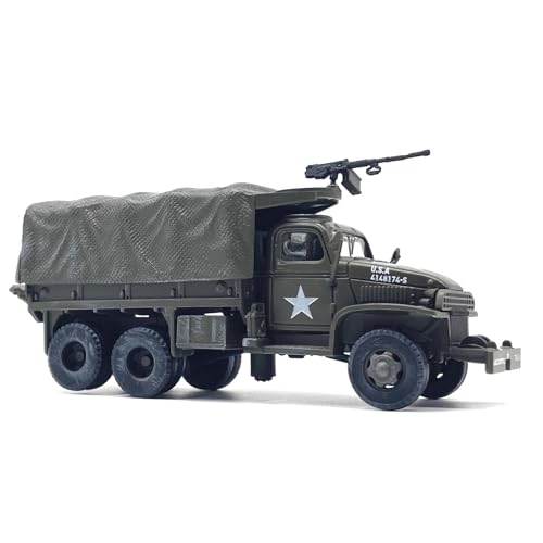 NATEFEMIN 1:72 Scale Alloy WWII US Army GMC CCKW 353 Truck Model Simulation Tank Model for Collection von NATEFEMIN