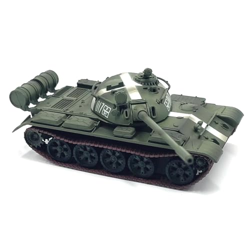 NATEFEMIN 1:72 Sowjetische Armee T-55 Panzermodell Simulation Panzer Plastikmodell für Sammlung von NATEFEMIN