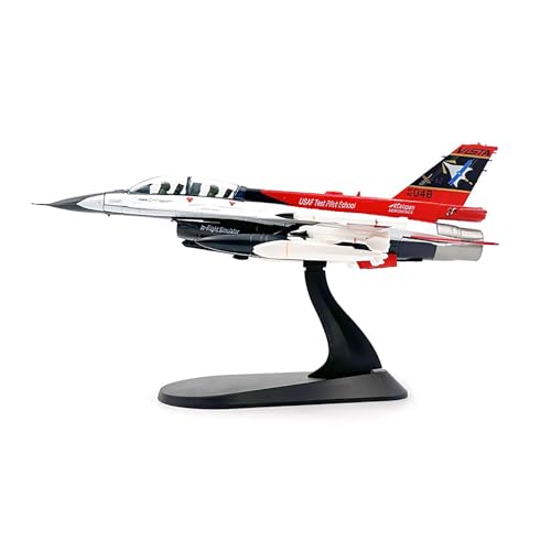 NATEFEMIN 1:72 US Air Force F-16D X-62A VISTA Fighting Falcon Fighter Modell Simulation Flugzeugmodell Luftfahrtmodell Flugzeug Kits für Sammlung und Geschenk Modell von NATEFEMIN