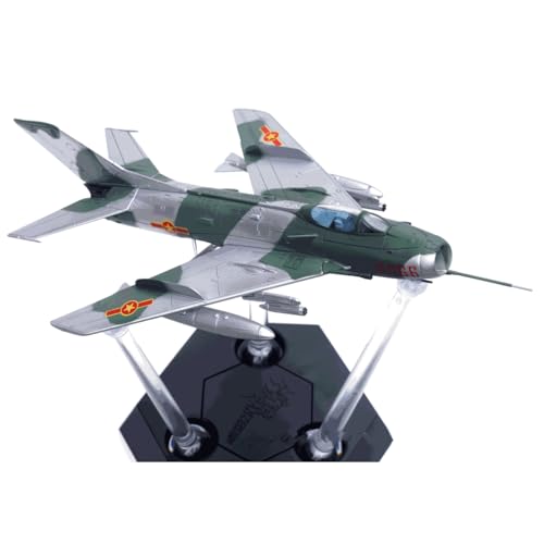 NATEFEMIN 1:72 Vietnamesische Luftwaffe J-6 Kampfmodell Simulation Flugzeugmodell Luftfahrtmodell Flugzeug Kits für Sammlung und Geschenk Modell von NATEFEMIN