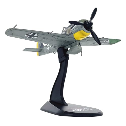 NATEFEMIN 1:72 WWII Bundeswehr Focke Wulf Fw-190A Würger Kampfmodell Simulation Flugzeugmodell Luftfahrtmodell Flugzeug Bausätze für Sammlung und Geschenk Modell von NATEFEMIN