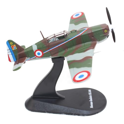 NATEFEMIN 1:72 WWII French Morane-Saulnier MS.406 Fighter Model Simulation Aircraft Model Aviation Model Aircraft Kits for Collection and Gift Model von NATEFEMIN