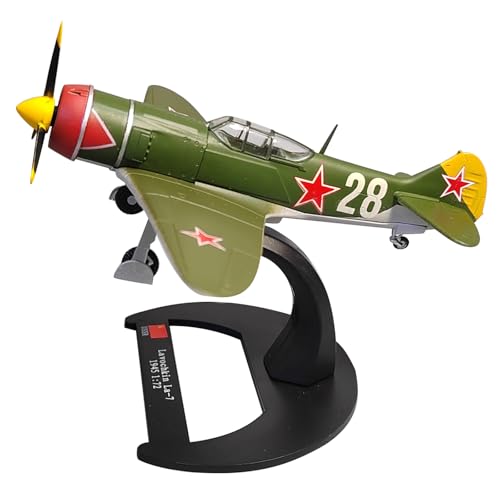 NATEFEMIN 1:72 WWII Soviet Lavochkin La-7 Fighter Model Simulation Aircraft Model Aviation Model Aircraft Kits for Collection and Gift Model von NATEFEMIN