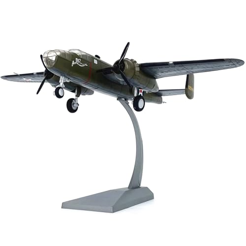 NATEFEMIN 1:72 WWII US Mitchell B-25B Bombermodell Simulation Flugzeugmodell Luftfahrtmodell Flugzeug Kits für Sammlung und Geschenk Modell von NATEFEMIN