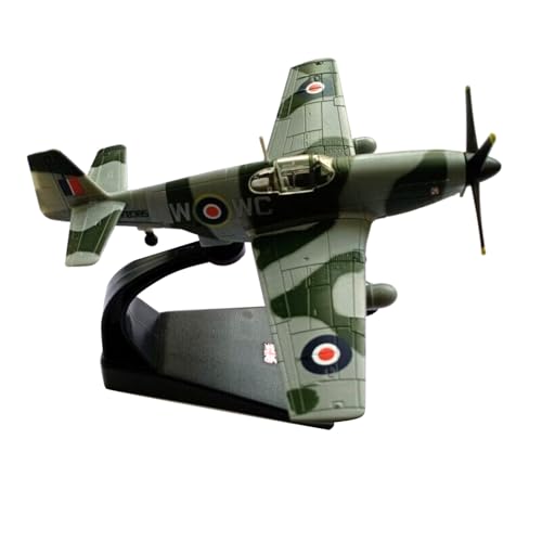 NATEFEMIN 1:72 WWII United Kingdom P-51 Mustang Fighter Model Simulation Aircraft Model Aviation Model Aircraft Kits for Collection and Gift Model von NATEFEMIN