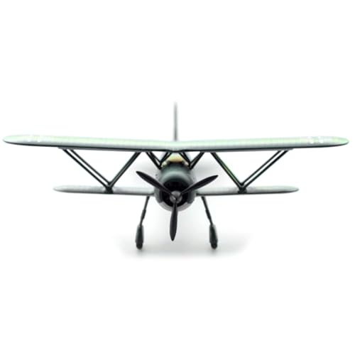 NATEFEMIN 1:75 WWII Germany CR 42 Falco Fighter Modell Simulation Flugzeugmodell Luftfahrtmodell Flugzeug Kits für Sammlung und Geschenk Modell von NATEFEMIN