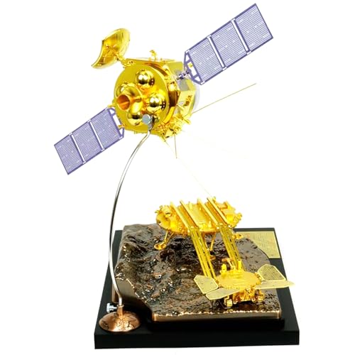 NATEFEMIN Alloy China Tianwen-1 Mars Rover Exploration Raumfahrzeug Modell 1:30 Luftfahrt Satellitenmodell Simulation Wissenschaft Ausstellungsmodell von NATEFEMIN