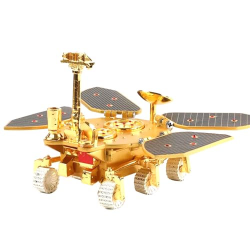 NATEFEMIN Alloy China Tianwen-1 Zhurong Mars Rover Exploration Raumfahrzeug Modell 1:10 Luftfahrt Satellitenmodell Simulation Wissenschaft Ausstellungsmodell von NATEFEMIN