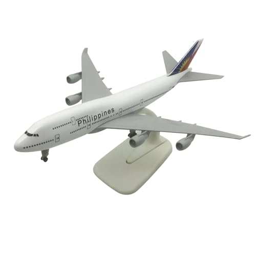 NATEFEMIN Alloy Philippine Air Airlines B747 Flugzeugmodell Flugzeugmodell 1:350 Modell Simulation Wissenschaft Ausstellungsmodell von NATEFEMIN