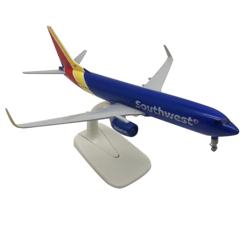 NATEFEMIN Alloy Southwest Airlines B737 Flugzeugmodell Flugzeugmodell 1:350 Modell Simulation Wissenschaft Ausstellungsmodell von NATEFEMIN