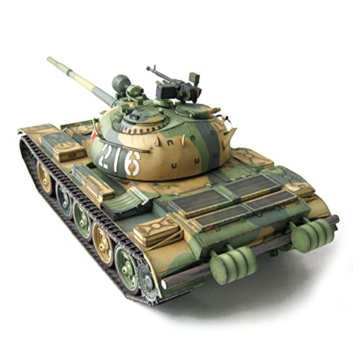 NATEFEMIN Maßstab 1:35 Chinesischer Typ 69 Mittlerer Panzer 3D Papier Modell Simulation Tank Modell für Sammlung (Unassembled Kit) Display Model von NATEFEMIN