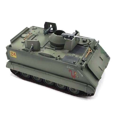 NATEFEMIN Maßstab 1:72 Legierung US Army M113A1/ACAV Track Panzer Modell Simulation Panzer Modell für Sammlung von NATEFEMIN