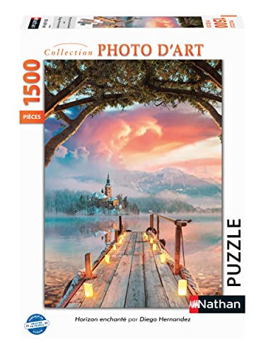 Nathan 4005556872848 1500 Teile-verzauberter Horizon/Diego Hernandez Puzzle Erwachsene von NATHAN