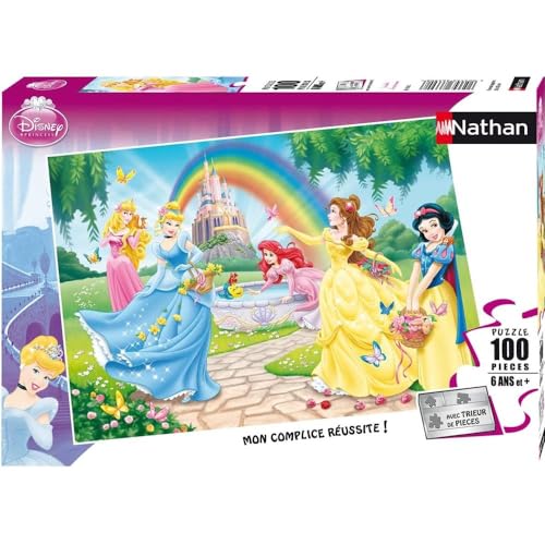 Nathan 86708 Disney Princess Puzzle, 100 Teile, bunt von NATHAN